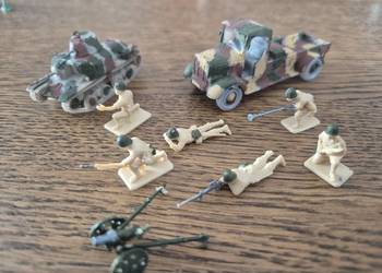 Figurki Japończycy 1/72,  czołg, ciężarówka