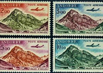 ANDORRA 1961 MNH**-kompletna seria lotnicza! GRATIS WYSYŁKA!