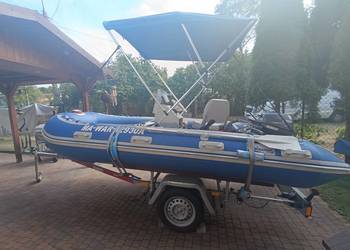 Sprzedam ponton z silnikiem i przyczepą