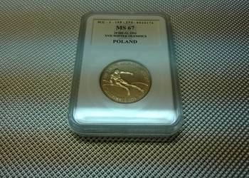 moneta  20000 zł Lillehammer 1994 GRADING MS 67