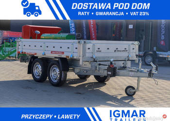 Przyczepa wywrotka 253x152 cm DMC 750 kg kiper manualny