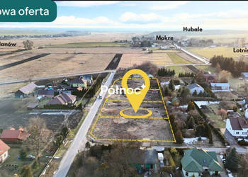 14 arowe działki budowlane Mokre. Obrzeża Zamościa
