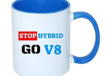 Foto kubek z logo, SCT, STOP SMOG, HYBRID, ELECTRIC- GO DIESEL, BENZIN, LPG