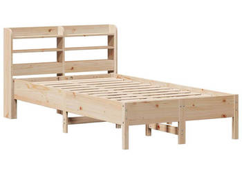 Rama łóżka bez materaca lite drewno sosnowe 100x200 cm WM-3306894
