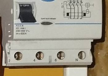 OKAZJA !! 100% SPRAWNY!! RCCB Wyłącznik różnicowoprądowy 40A 0.03A