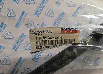 Przewód paliwa Daewoo Nexia 1.5 8v SOHC 96351561 nowy oryginalny folia Przewód paliwa Daewoo Nexia 1.5 8v SOHC 96351561 nowy oryginalny folia