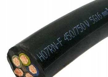 Kabel w gumie 5 x 16 mm2