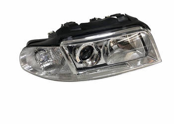 Audi A4 B5 I Lift 01.1999-09.2001 Reflektor Lampa przód PRAWY H7+H7 Tyc