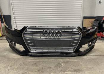 ZDERZAK AUDI A4 B9 S LINE PRZED LIFT 8W0807437F-L 4xpdc bez spryskiwaczy