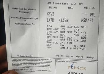 Sprzedam orginalne drzwi od Audi A3
