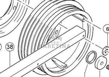 Claas Lexion 570 Koło Pasowe Napędu Hybrydowego 0006676780 00 0667 678 0