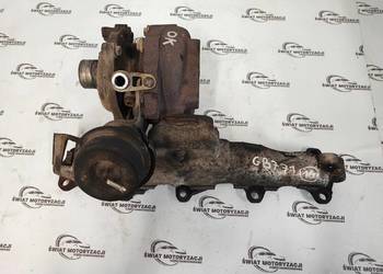 DOBLO COMBO 1.3 CDTI 199A3000 90KM 10r turbosprężarka z kolektorem 55198317