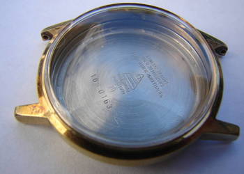 Oryginalna koperta Omega Genève ref. 166.0163 – Szkiełko z logo