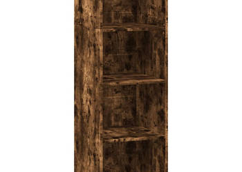 Wysoka szafka przydymiony dąb 40x41x124 cm WM-846387