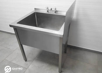 Basen gastronomiczny ze stali nierdzewnej 80x70x85