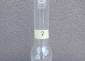 nr7 Klosz cylinder kominek starej lampy naftowej 53mm sygnowany