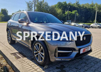 Jaguar F-PACE r-sport* 2,0 diesel 240 ps* automat* 4x4* uszkodzony silnik*…
