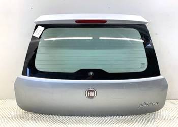 KLAPA TYŁ FIAT GRANDE PUNTO Hatchback SREBRNY TYLNA, BAGAŻNIKA
