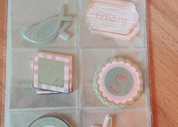 Akcesoria papierowe na chrzest , komunie bierzmowanie