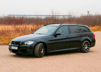 BMW E91 318i - pełny M Pakiet, sportowy wydech, 18 calowe felgi