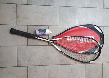 Squash - rakietka do gry - pokrowiec - piłki