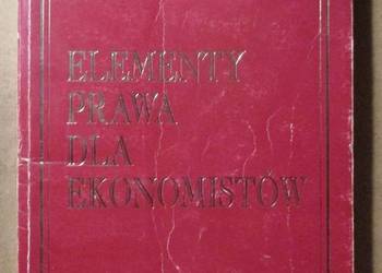 Elementy prawa dla ekonomistów - W.Siuda / ekonomia / prawo