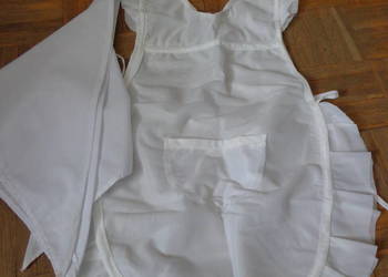 fartuszek damski nowy plus chustka S