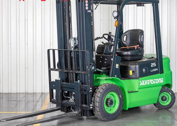 Wózek widłowy 2500kg, bateria litowa, nowy, Full Service