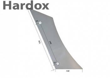 Pierś HARDOX 177428/P części do pługa GREGOIRE BESSON