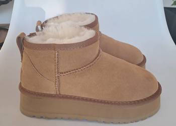 nowe buty śniegowce rozmiar z metki 37 ale to raczej 36 brak metki