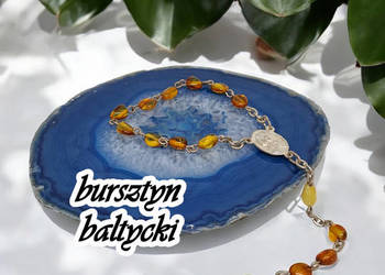 Koronka z bursztynu, bursztyn bałtycki #304