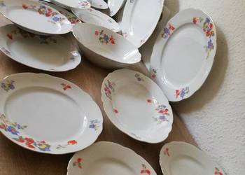 Talerze patery sygnowana stara porcelana