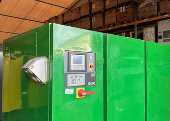 Sprężarka śrubowa ATLAS COPCO GA90, 90kW, 14,5m3/min, S014355