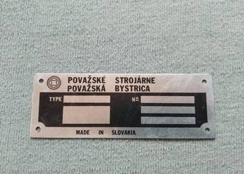 Ursus tabliczka znamionowa skrzyni biegów oryginalna