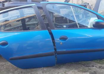drzwi kompletne prawe Peugeot 206 HB 5drzwi lak. KNY