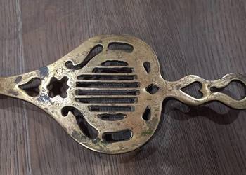 Podstawka mosiężna pod garnek żelazko (683)