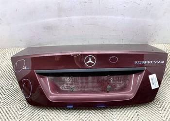 KLAPA TYŁ MERCEDES W204 Sedan/Limuzyna 07-15 BORDOWY TYLNA, BAGAŻNIKA