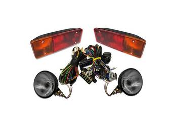 REFLEKTORY LAMPY TYLNE ZESPOLONE+INSTALACJA  [8921]