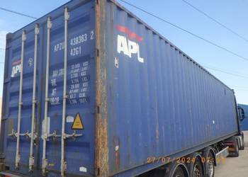 Kontenery morskie / magazynowe / budowlane 40DV-12 m -dobra cena