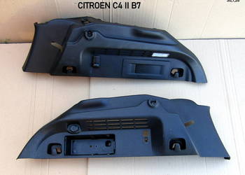 MOCOWANIE BOCZNE PÓŁKI TYLNEJ LEWE PRAWE CITROEN C4 II B7