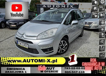 Citroen C4 Grand Picasso 1.6 Benzyna*Śliczny ,Lift,Ledy 7-Os ,GWARANCJA/ Z…