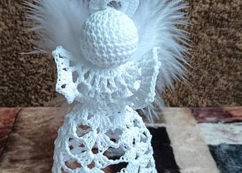 Aniołki szydelkowe ozdoby świąteczne Aniołki szydelkowe ozdoby świąteczne