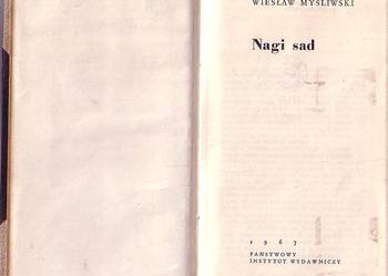(9006) NAGI SAD – WIESŁAW MYŚLIWSKI