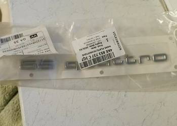 Emblemat Znaczek Naklejka Srebrna Audi VAG e-tron 4KE853737 C 3Q7 Emblemat Znaczek Naklejka Srebrna Audi VAG e-tron 4KE853737 C 3Q7