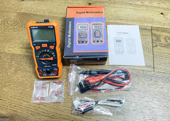 Multimetr cyfrowy RICHMETERS RM113D True RMS | NCV | Temperatura