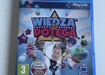 Wiedza to potęga PS4 super stan PL