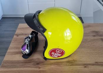 Kask orzeszek 1960 lata  odrestaurowany z daszkiem