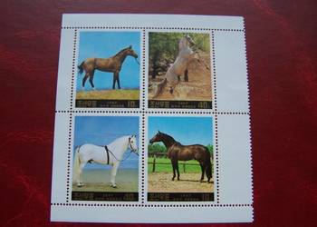 Korea 1987 MNH Mi. 2837/44 Fauna Konie  a