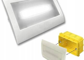 Lampa awaryjna LED TOT Electric z zimnym światłem