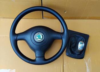 Kierownica gałka mieszek Skoda Octavia 1 Fabia 1 VRS RS